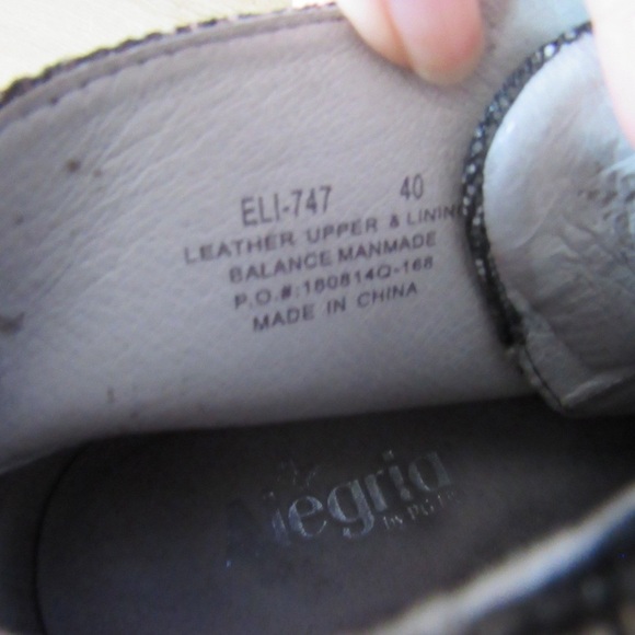 Alegria Eliza Elegance Ankle Boots 40 Black Floral Leather Velvet Laces Witchy - Picture 10 of 10